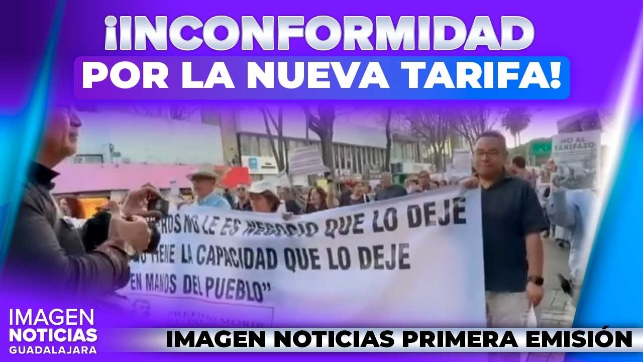 ¡Marcha en contra del aumento a la tarifa del transporte público ...