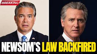 Newsom SIGNED The Stop Nick Shirley Act - Shirley SUED 13 Days Later And The AG's Wife Wrote The Law