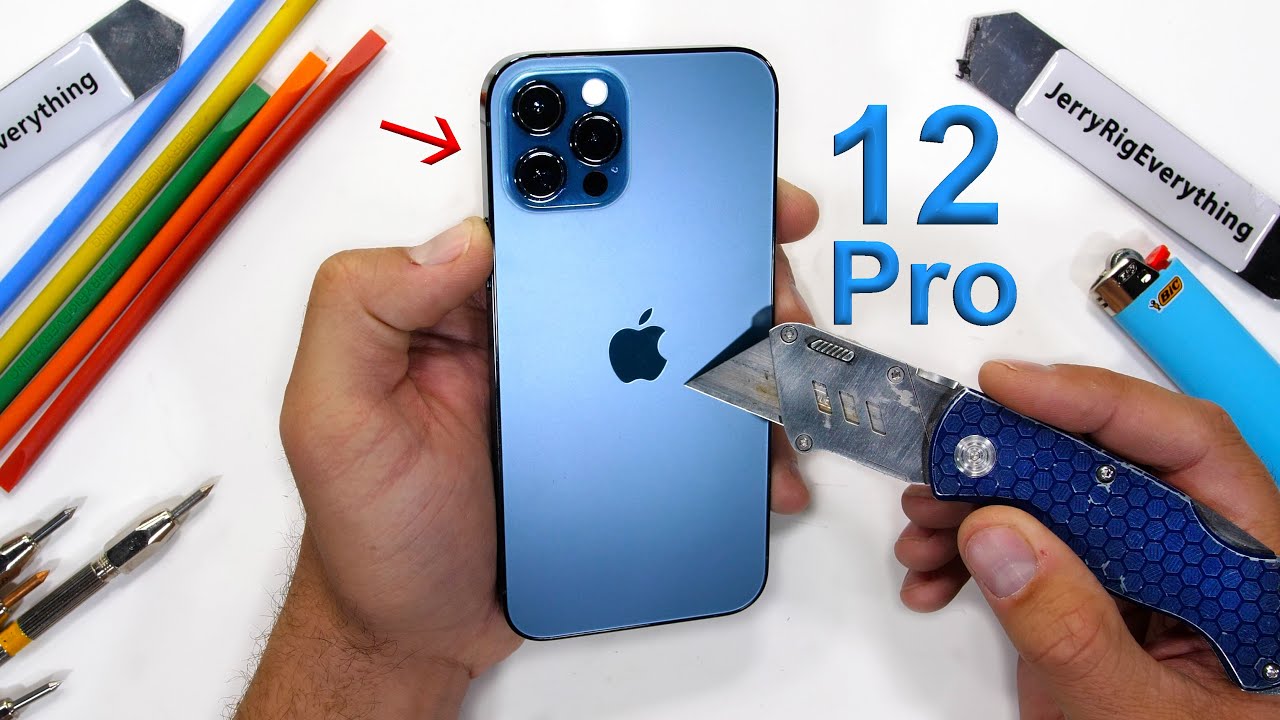 iPhone 12 Pro Durability Test - Is  Ceramic Shield  Scratchproof  