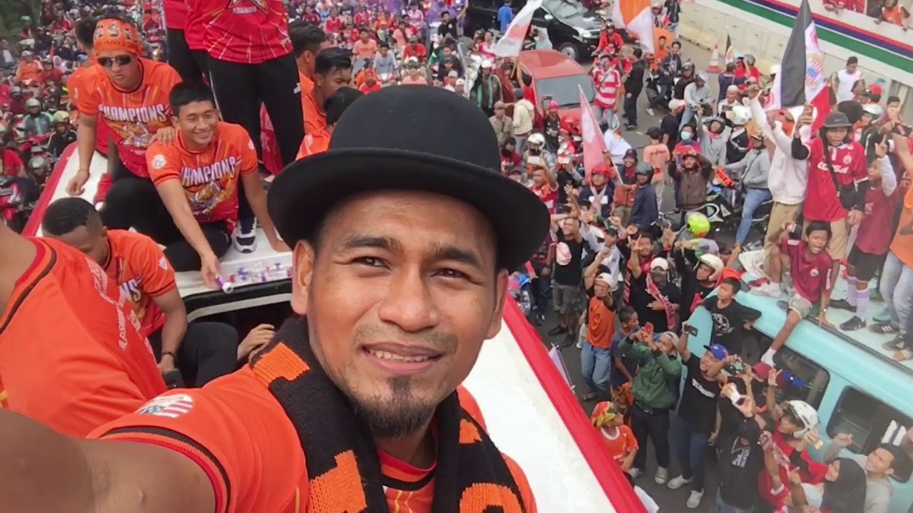 Persija berpesta, juara liga1 2018