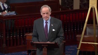 Sen. Carper Highlights FEMA Employee on Senate Floor