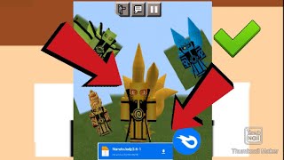 download do mod Naruto jady para Minecraft pe Mediafire screenshot 1