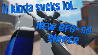 The New Bfg-50 In Weaponry Roblox