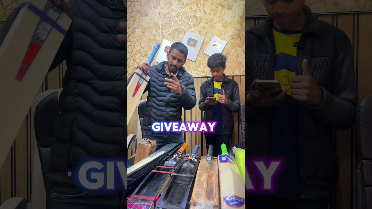 Cricket bat giveaway #cricket #cricketlover #shorts #youtube