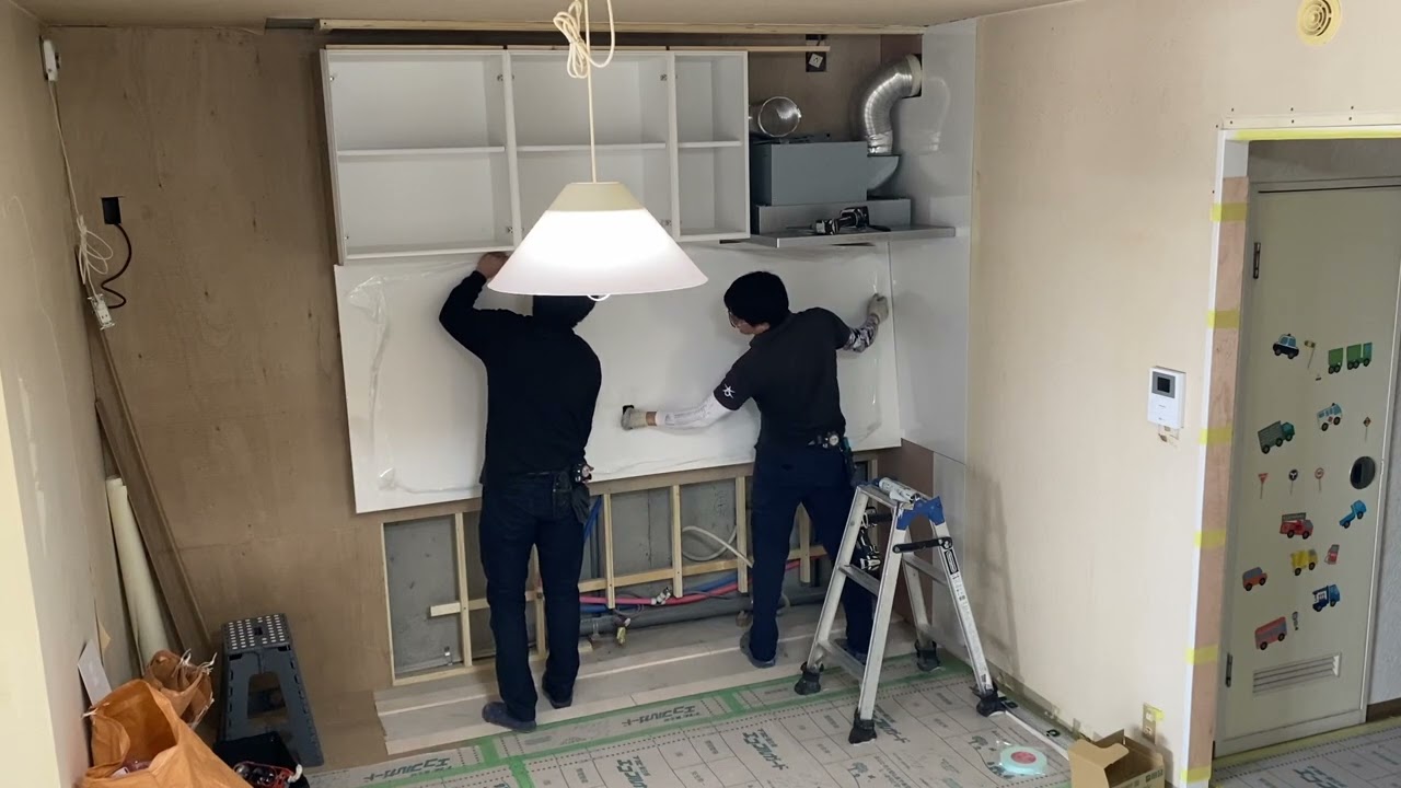 5分で組み立てるキッチン。LIXILシエラS