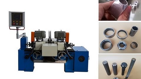 chafmering machine,pipe chamfering machine,automatic facing & chamfering machine