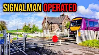 One of Britain's Last Hand-Operated Railway Crossings