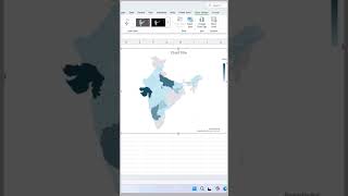 Indian Map Mein Sales Data Show Kaise Karein in Excel 🇮🇳 | Step-by-Step Guide