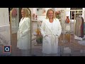 BEAUTIFUL by Lawrence Zarian Belted Fully Lined Double Knit Coat | QVC