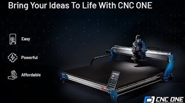 Indiegogo Video CNC ONE: Easy, Powerful & Fast Milling | Indiegogo