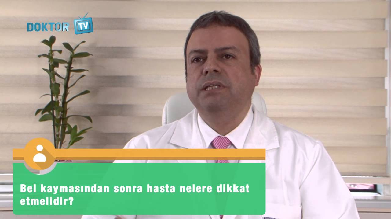 Bel Kayması Ameliyatı Sonrası