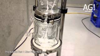 AG! Filter reactor bubble test - 1 L