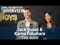 THE BOYS&#39; Jack Quaid &amp; Karen Fukuhara talk their major character growth in Season 3 | TV Insider