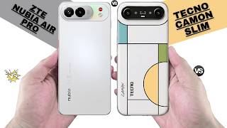 ZTE Nubia Air Pro vs Tecno Camon Slim - Which One is Real Slim Phone ?