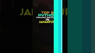 Top 5 Python Training Institutes in Janakpuri | Python Programming Training #coding #pythonlearning