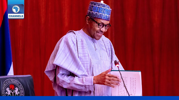 {FULL SPEECH} Tinubu Colloquium: We Are Better, Stronger Together - Buhari Tells Nigerians