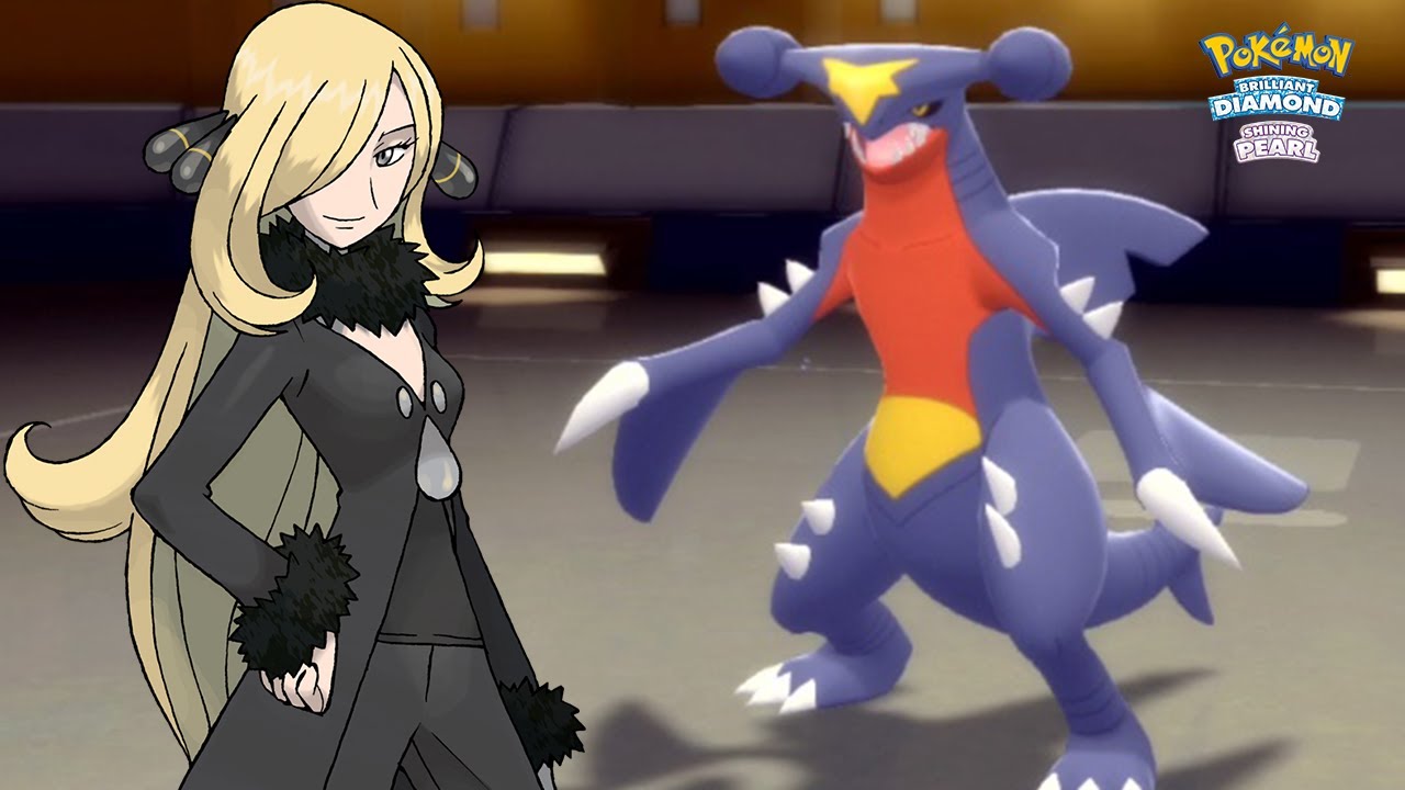 So I was Challenged by a Cynthia Theme Team BDSP WiFi Battle YouTube