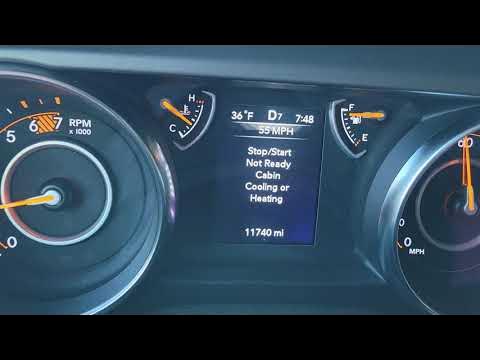 Jeep Wrangler Start Stop Not Working