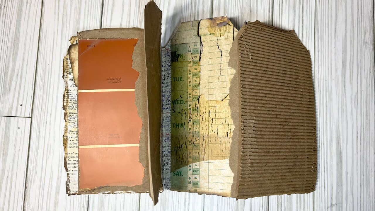 Mini Grungy Tag Journal Part #1