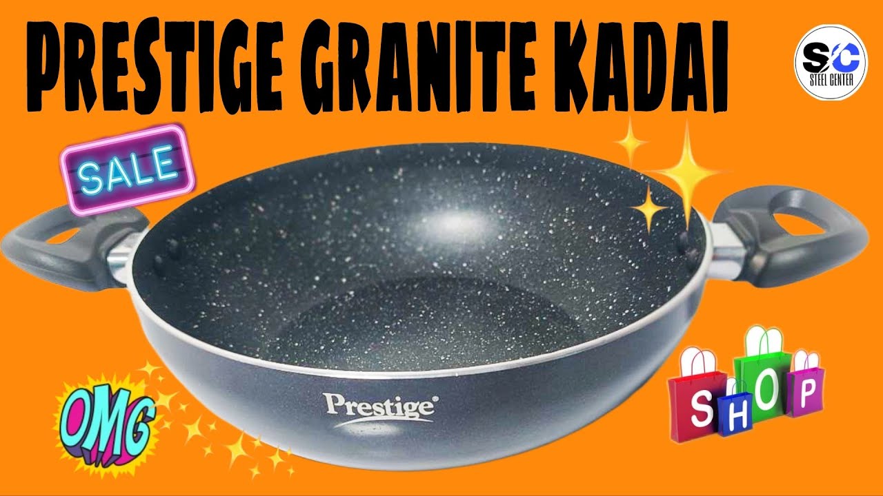 Prestige omega deluxe granite kadai prestige omega prestige granite YouTube