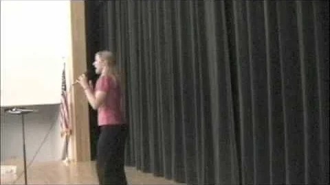 Rebekah Lane public speaking demo 2010