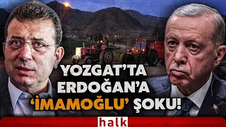 Akpnin Kalesinde Erdoğana Şok Yozgatta Çiftçiler İmamoğlu Için Traktörlerle Sokağa Indi