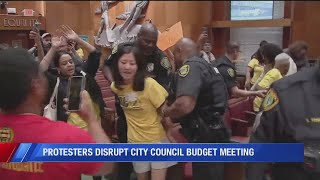 Houston City Council approves $7B budget amid protests