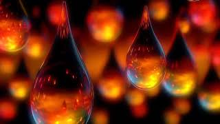 ✨ Lava Lamp Rain | Dreamy Glowing Blobs & Soft Raindrops | 1 Hour Relaxing Background Video screenshot 2