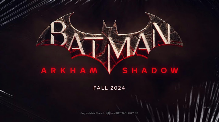 Batman Arkham Shadow Gameplay Trailer