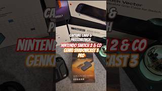 GENKI ShadowCast 3 Pro Capture Card HDMI Splitter - Nintendo Switch 2 Game Capture & Passthrough