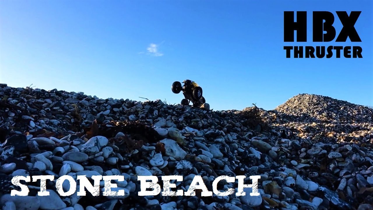 THE STONE BEACH and THE HBX 12889 THRUSTER 4WD 1/12 Rock Buggy from Gearbest!