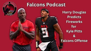 Harry Douglas Predicts 'Fireworks' for Kyle Pitts, Atlanta Falcons Offense | Falcons Podcast
