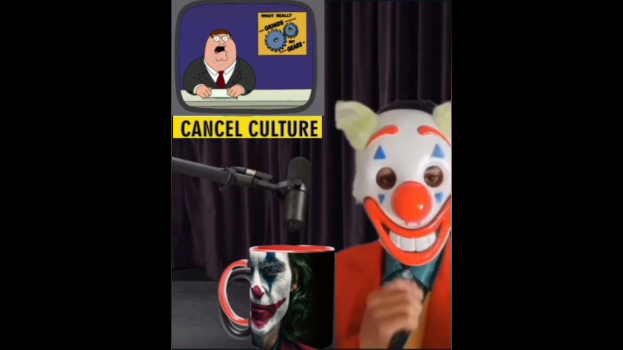 Cancel Culture Grinds Joker's Gears #shorts #joker #petergriffin
