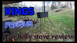 Kings premium pot belly stove review