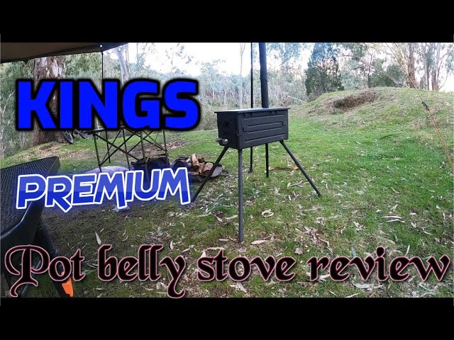 Adventure Kings Premium Camp Oven Stove Features - YouTube