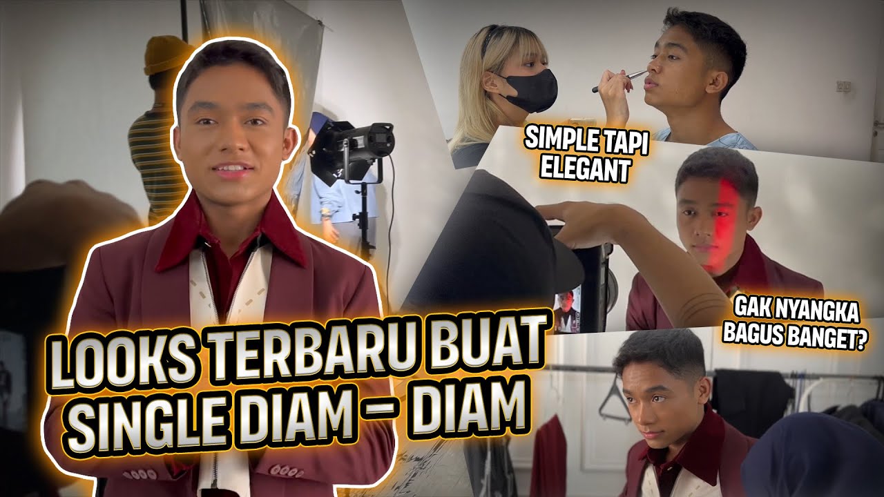 INTIP LOOKS TERBARU AKU BUAT SINGLE DIAM-DIAM! | BEHIND THE PHOTOSHOOT