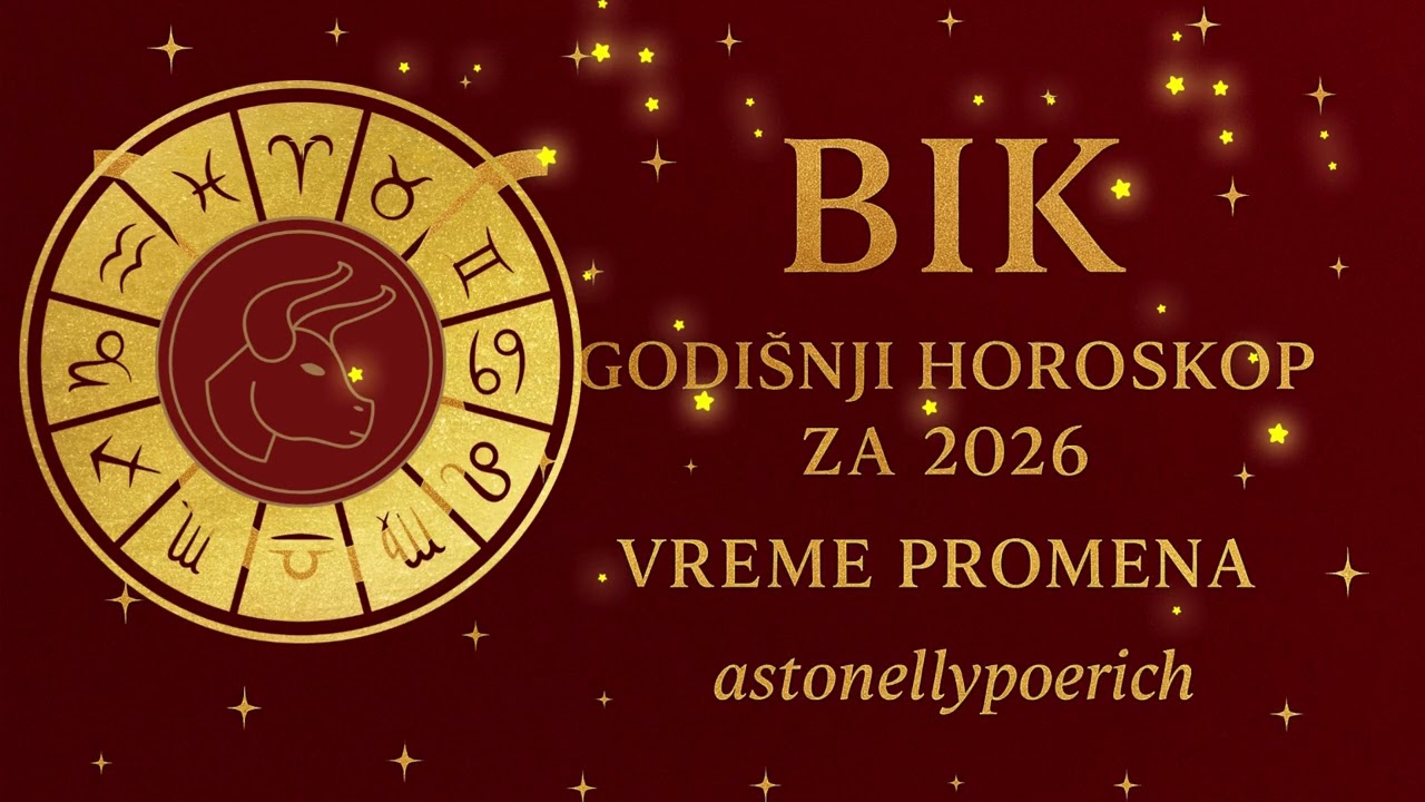 Novels Nelly Poerich💋BIK- GODIŠNJI HOROSKOP ZA 2026#taurus#astrology#new