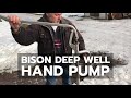 DEMO: Bison Deep Well Hand Pump in Winter