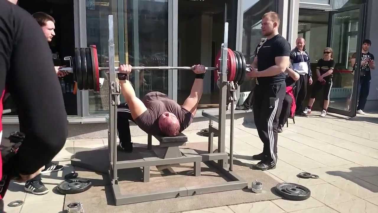 Nikolay Todorov 250kg RAW benchpress