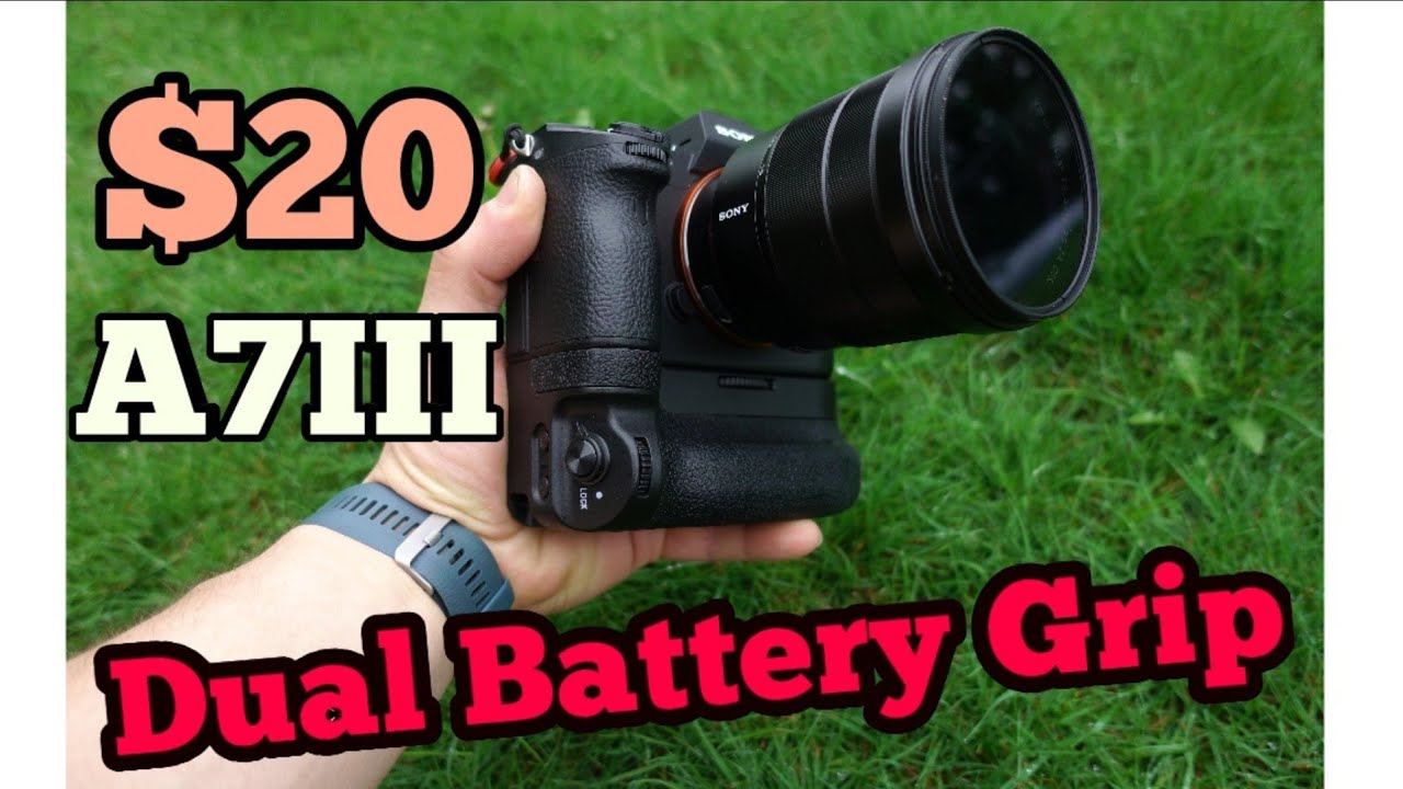 Sony A7III cheap battery grip a9 a7riii unboxing looks