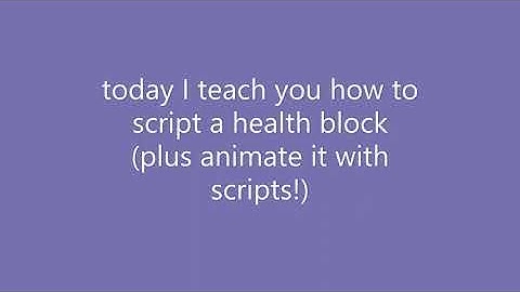 How to make a heal part  it in roblox studio!