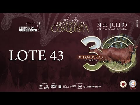 LOTE 43 CONQ 1747