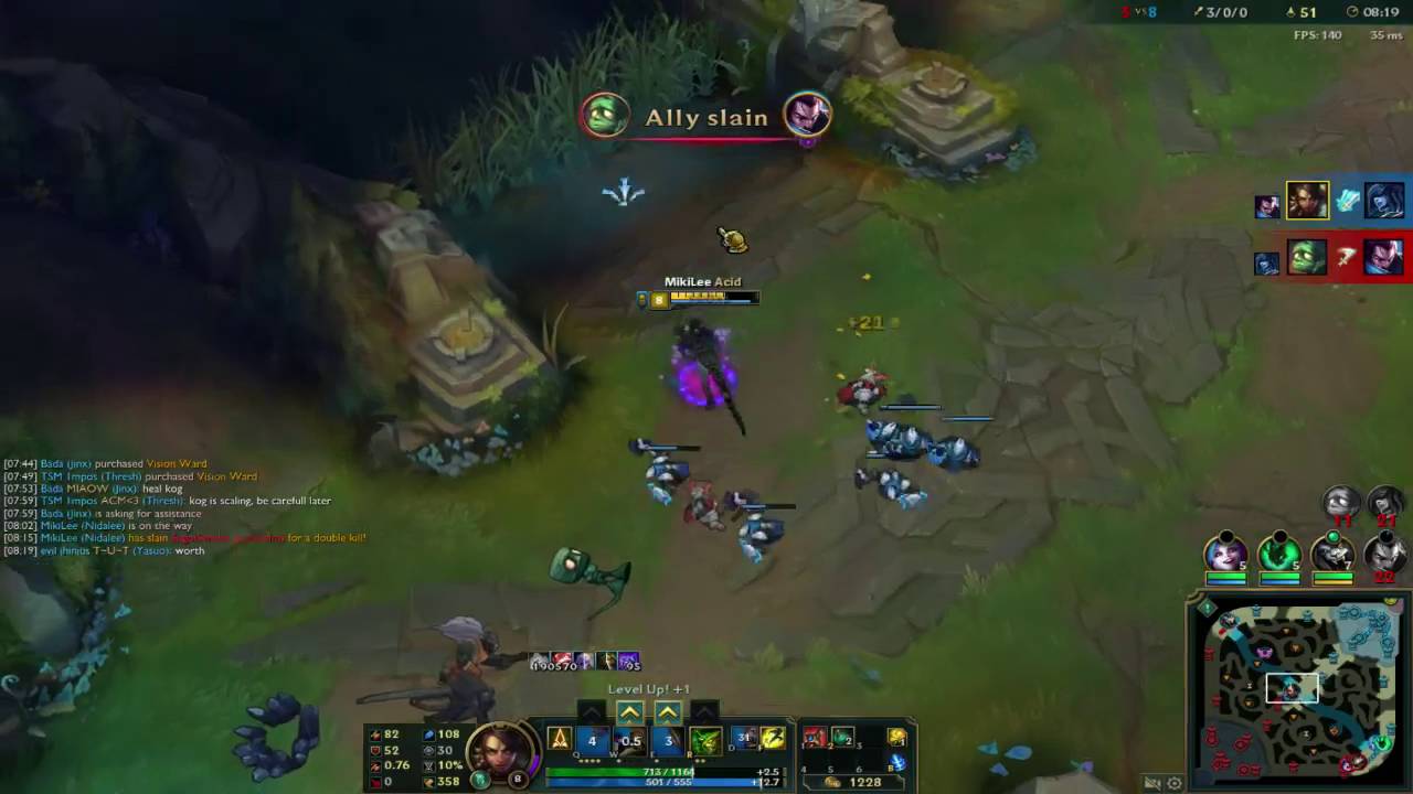 Nidalee Counter Gank + Bonus!