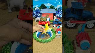 diy tractor video mini water pump science project #diykisanfarm #tractor #youtubeshorts 609