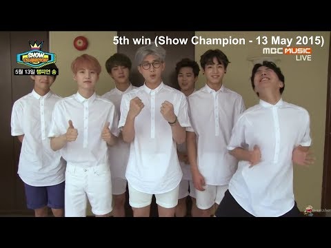 BTS 방탄소년단 - I NEED U (5 SHOW WINS COMPILATION)