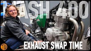 BSA Goldstar Silencer on a MASH 400 Five Hundred | Making it Fit! Profile