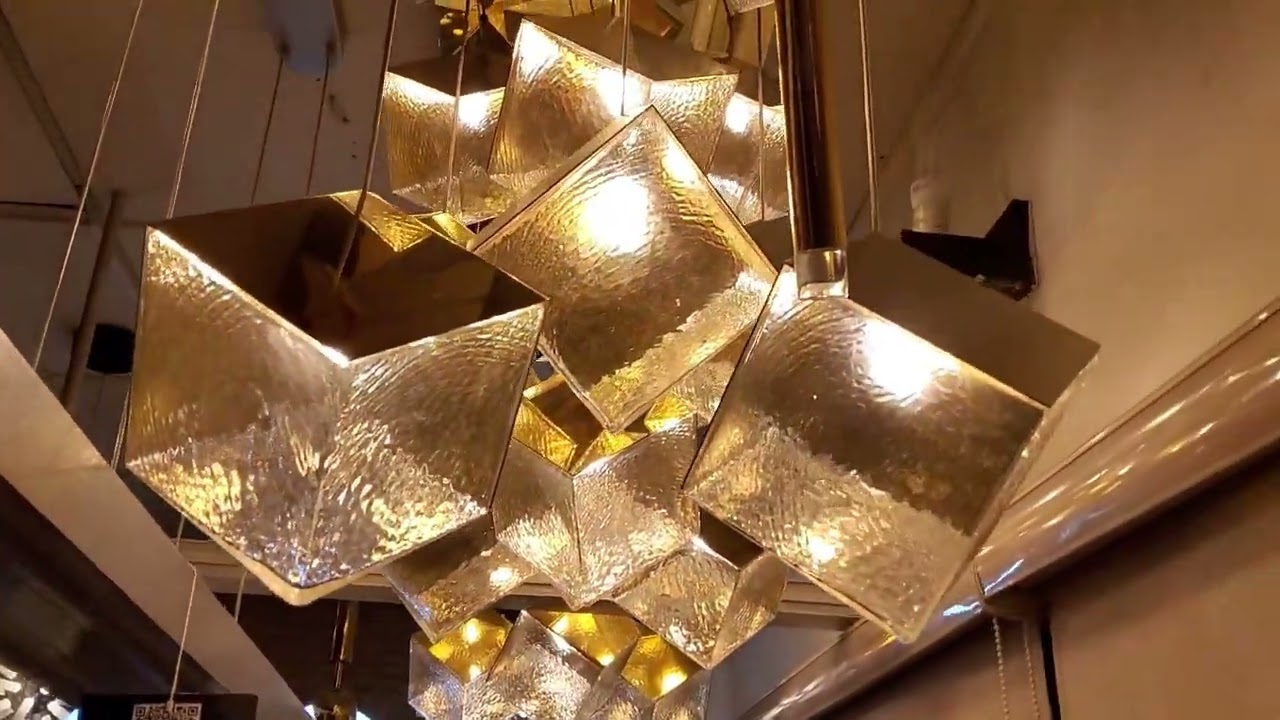 Pyrite Pendant Light