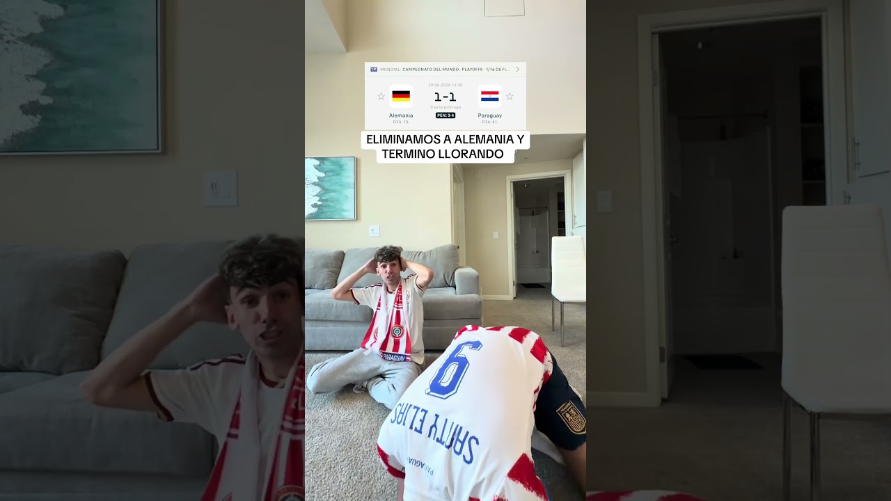 GANAMOS CARAJO PARAGUAY TE AMO 😭🇵🇾
