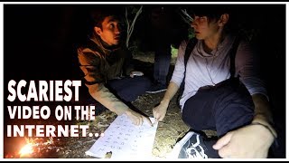 Ouija Board in Suicide Forest...| Aokigahara, Japan (scary)