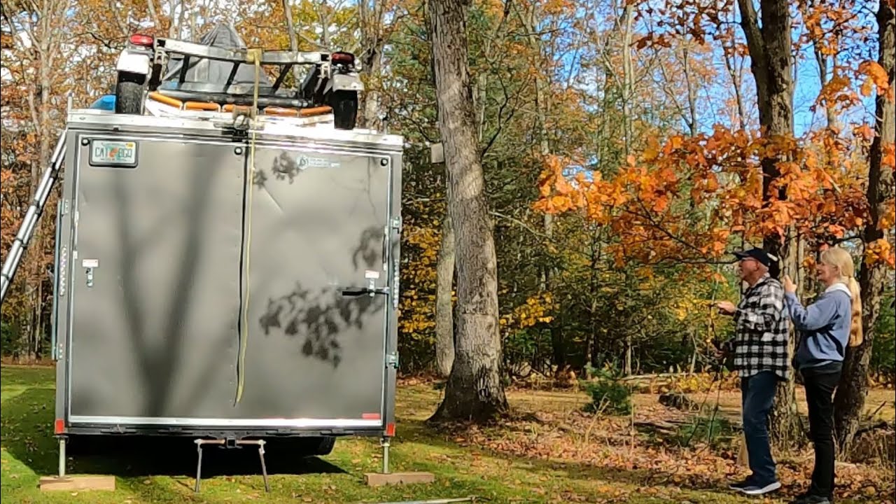 Прицеп для лодки, переделанный в прицеп для трёхколёсного велосипеда | Сделай сам с Бобом